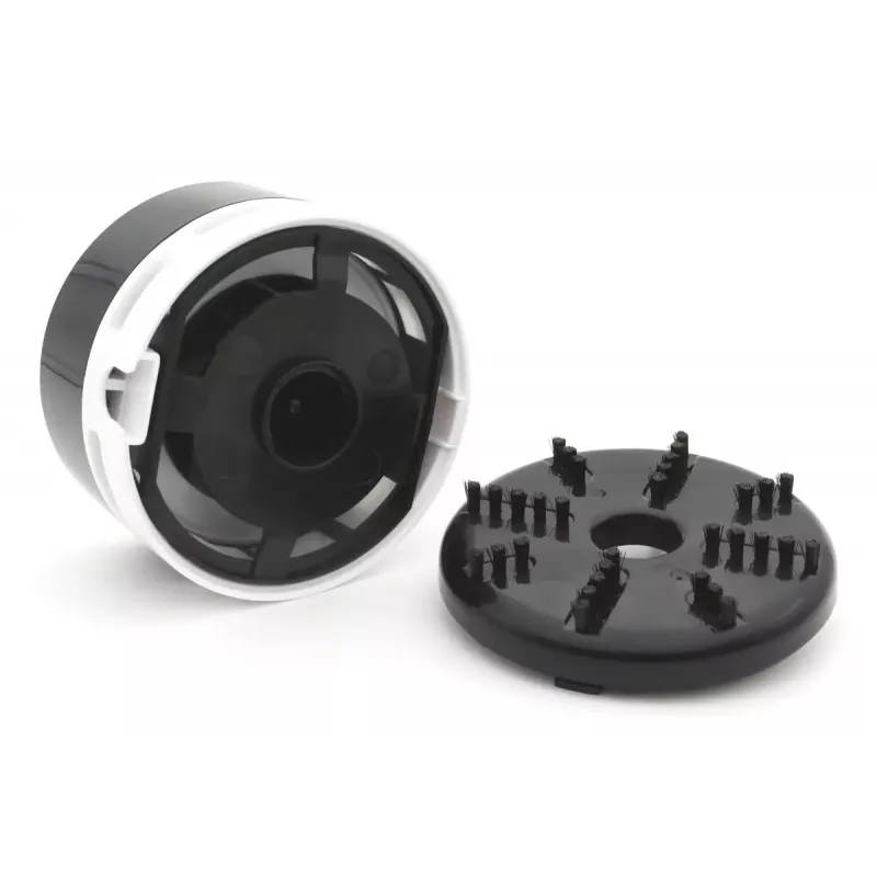 Ręczny odkurzacz RealPower Mini Hoover-1 — Zasilany bateriami, Czyszczenie na sucho, Bezworkowy, Baterie AA, Czas pracy 90 min, Czarny/Biały