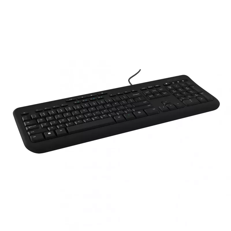 Incase Designed by Microsoft Wired 600 klawiatura Uniwersalne USB QWERTY Niemiecki Czarny