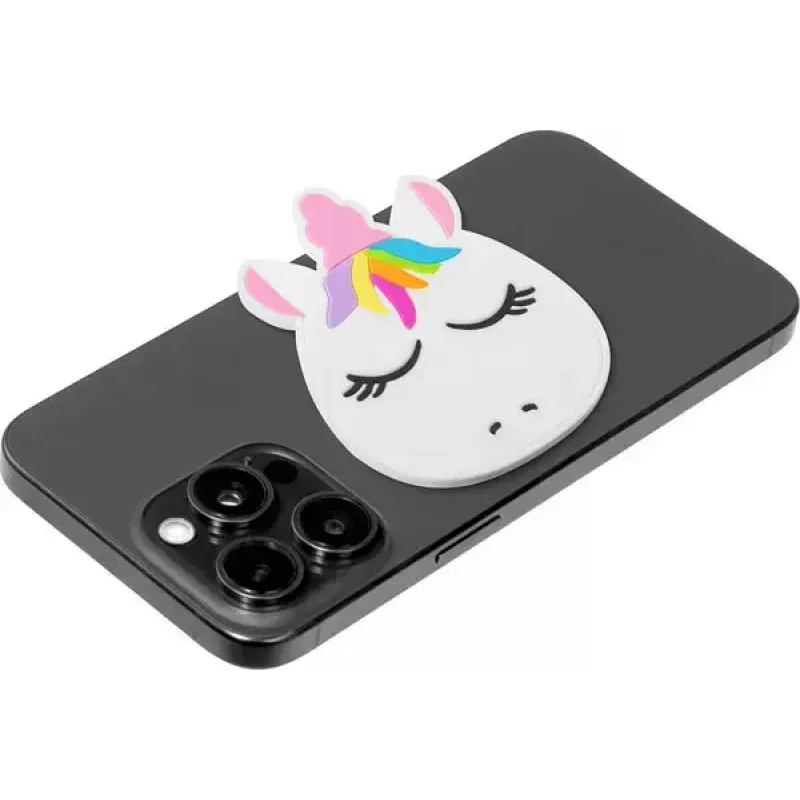 Odznaka LAUT MAGMOJI — biała odznaka dekoracyjna z PVC kompatybilna z MagSafe