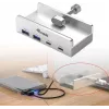 Equip 128967 hub interfejsu USB 3.2 Gen 1 (3.1 Gen 1) Type-A 5000 Mbit/s Aluminium