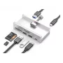 Equip 128968 hub interfejsu USB 3.2 Gen 1 (3.1 Gen 1) Typ-A 5000 Mbit/s Aluminium