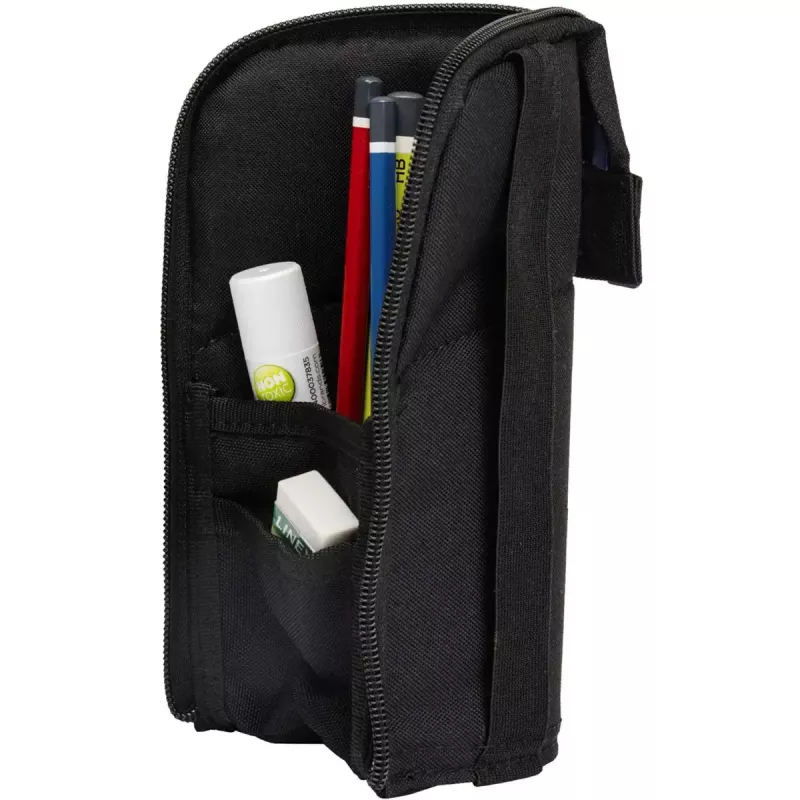 Miękki piórnik Oxford 400183590 Czarny 220x70x90 mm