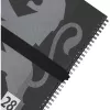 Miękki piórnik Oxford 400183590 Czarny 220x70x90 mm
