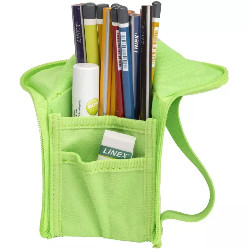 Miękki piórnik Oxford 400183591 Zielony 220x70x90 mm