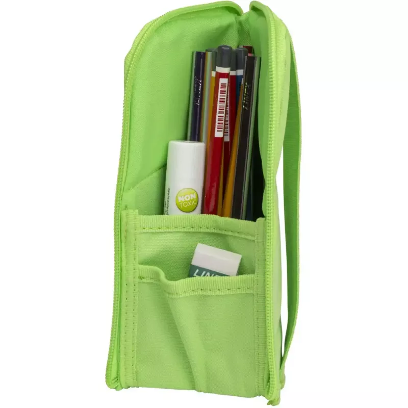 Miękki piórnik Oxford 400183591 Zielony 220x70x90 mm