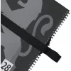 Miękki piórnik Oxford 400183523 Czarny 220x70x90 mm