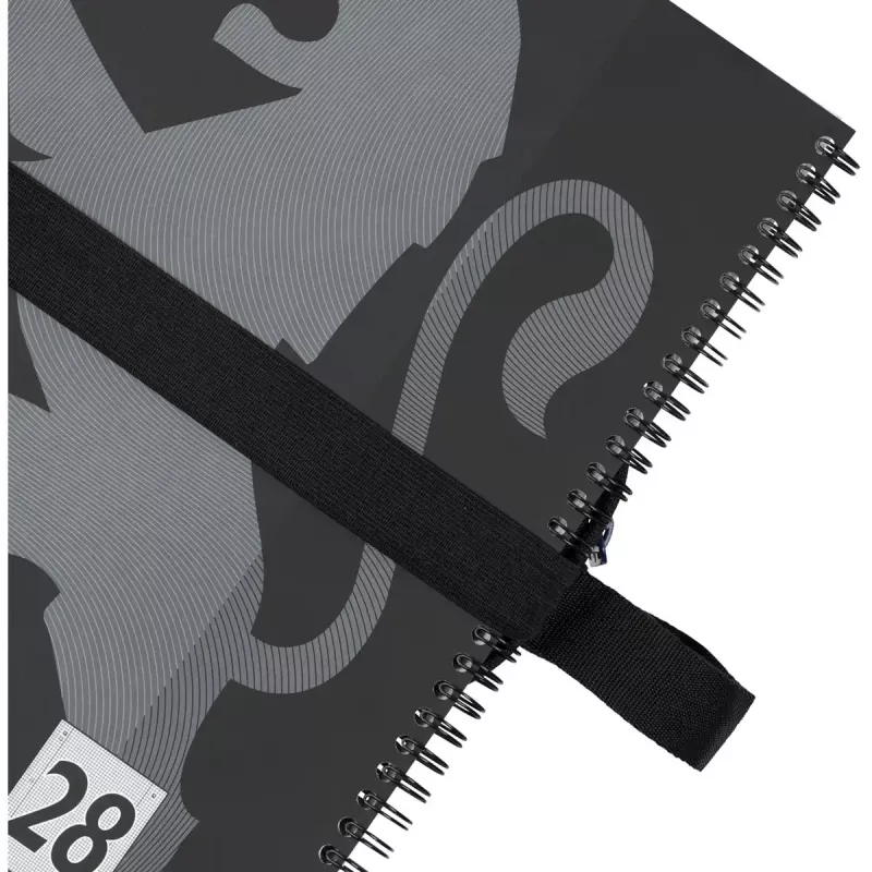 Miękki piórnik Oxford 400183523 Czarny 220x70x90 mm