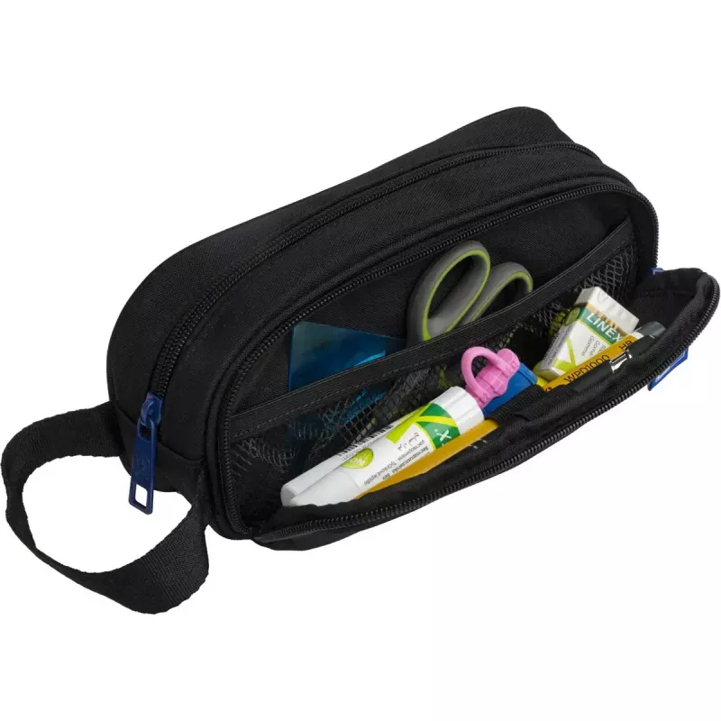 Miękki piórnik Oxford 400183523 Czarny 220x70x90 mm