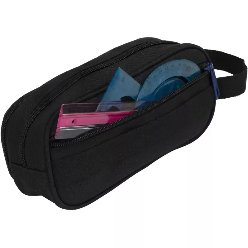 Miękki piórnik Oxford 400183523 Czarny 220x70x90 mm