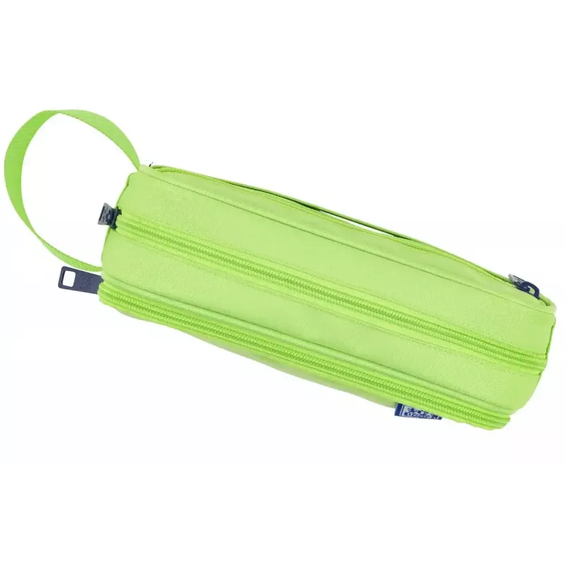 Miękki piórnik Oxford 400183525 zielony 220x70x90 mm