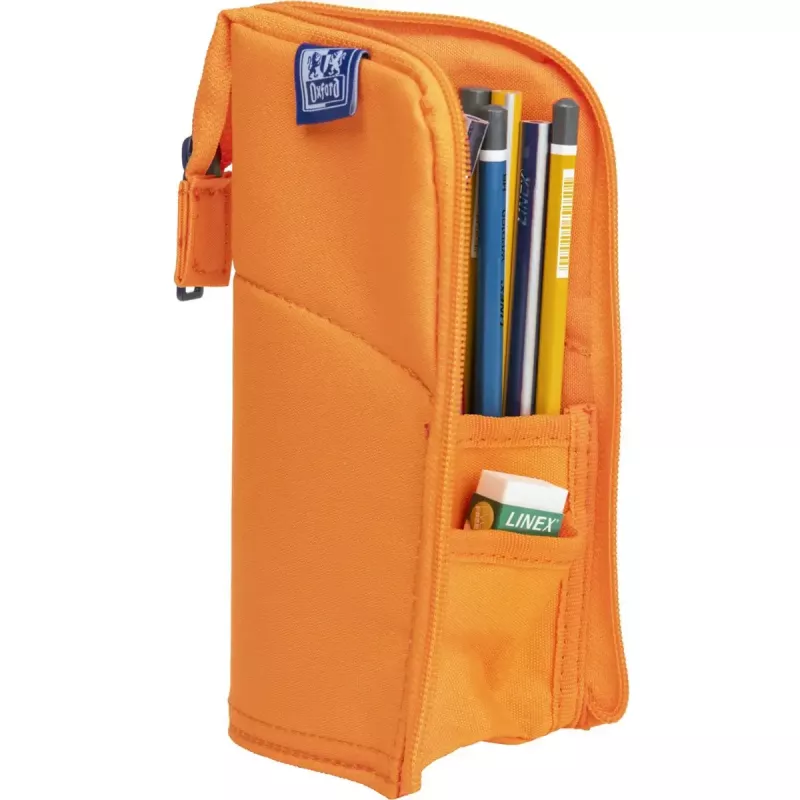 Miękki piórnik Oxford 400183528 Pomarańczowy 220x70x90 mm