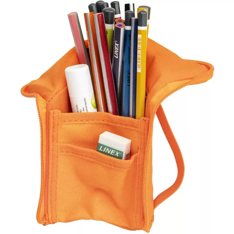 Miękki piórnik Oxford 400183528 Pomarańczowy 220x70x90 mm