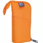 Miękki piórnik Oxford 400183528 Pomarańczowy 220x70x90 mm