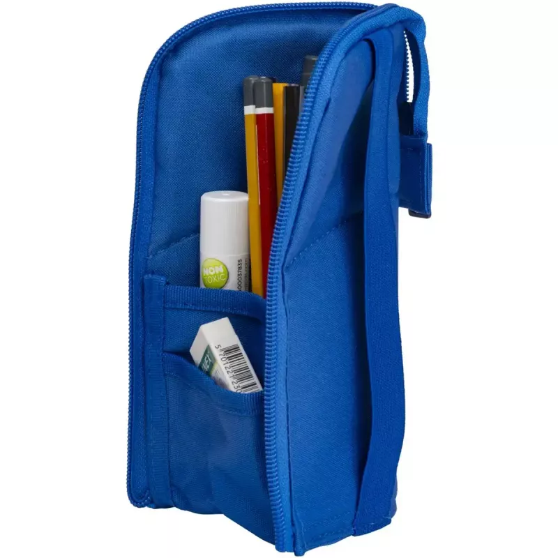 Miękki piórnik Oxford 400183529 niebieski 220x70x90 mm