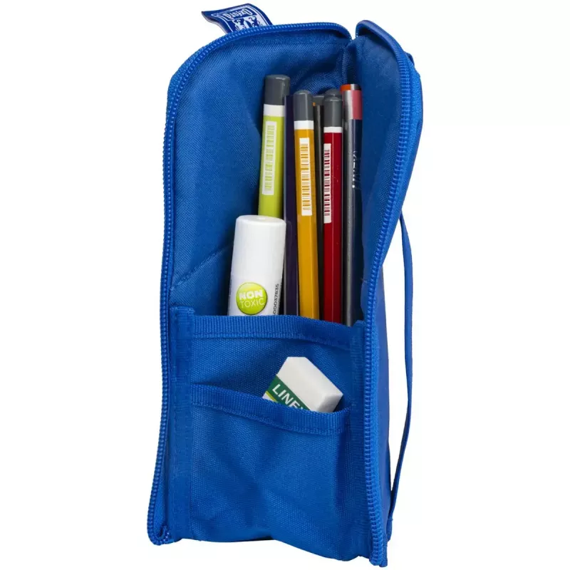 Miękki piórnik Oxford 400183529 niebieski 220x70x90 mm