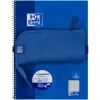 Miękki piórnik Oxford 400183529 niebieski 220x70x90 mm