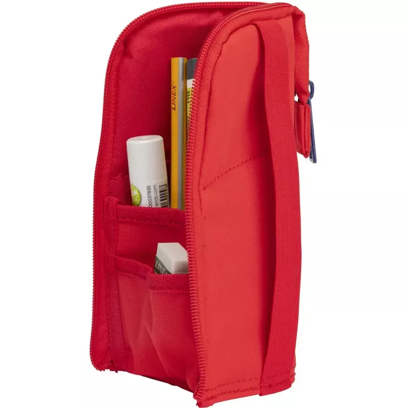 Miękki piórnik Oxford 400183527 Czerwony 220x70x90 mm