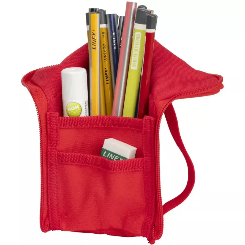 Miękki piórnik Oxford 400183527 Czerwony 220x70x90 mm