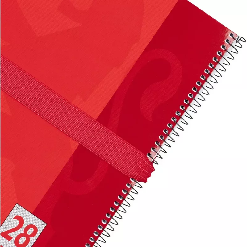 Miękki piórnik Oxford 400183527 Czerwony 220x70x90 mm