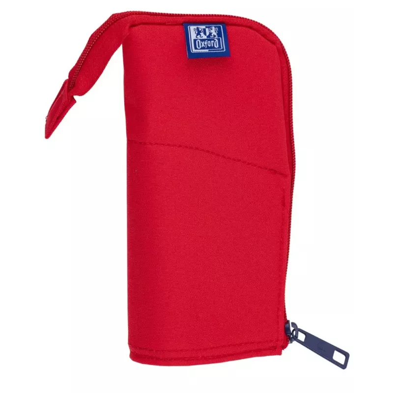 Miękki piórnik Oxford 400183527 Czerwony 220x70x90 mm