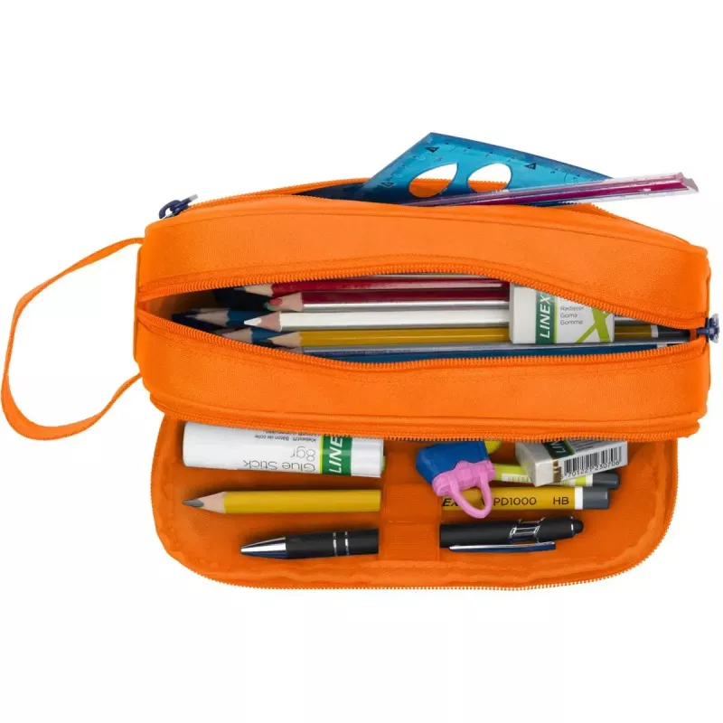 Miękki piórnik Oxford 400183506 Pomarańczowy 220x70x90 mm
