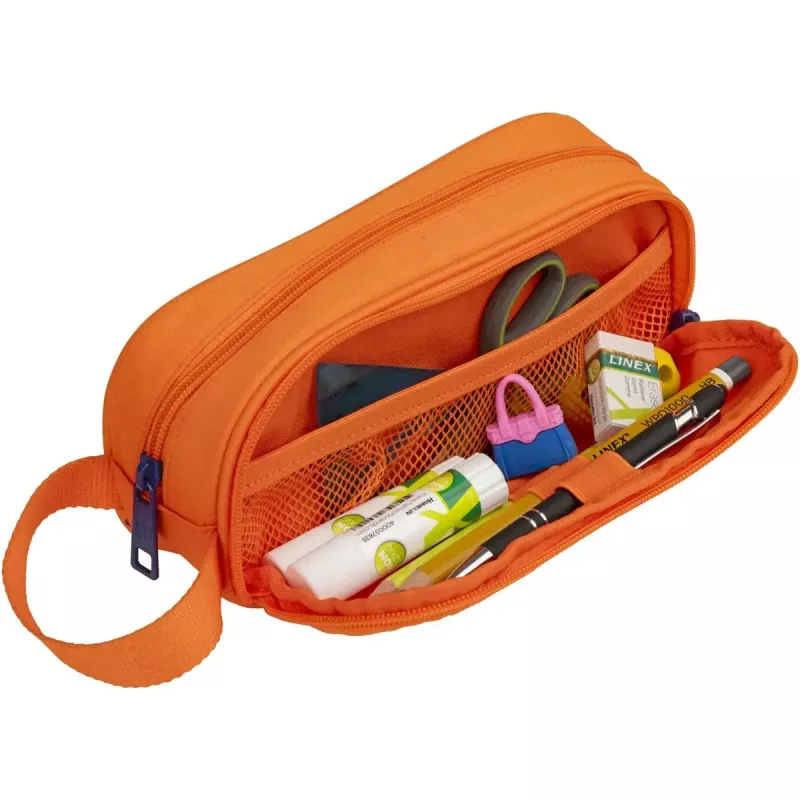 Miękki piórnik Oxford 400183506 Pomarańczowy 220x70x90 mm