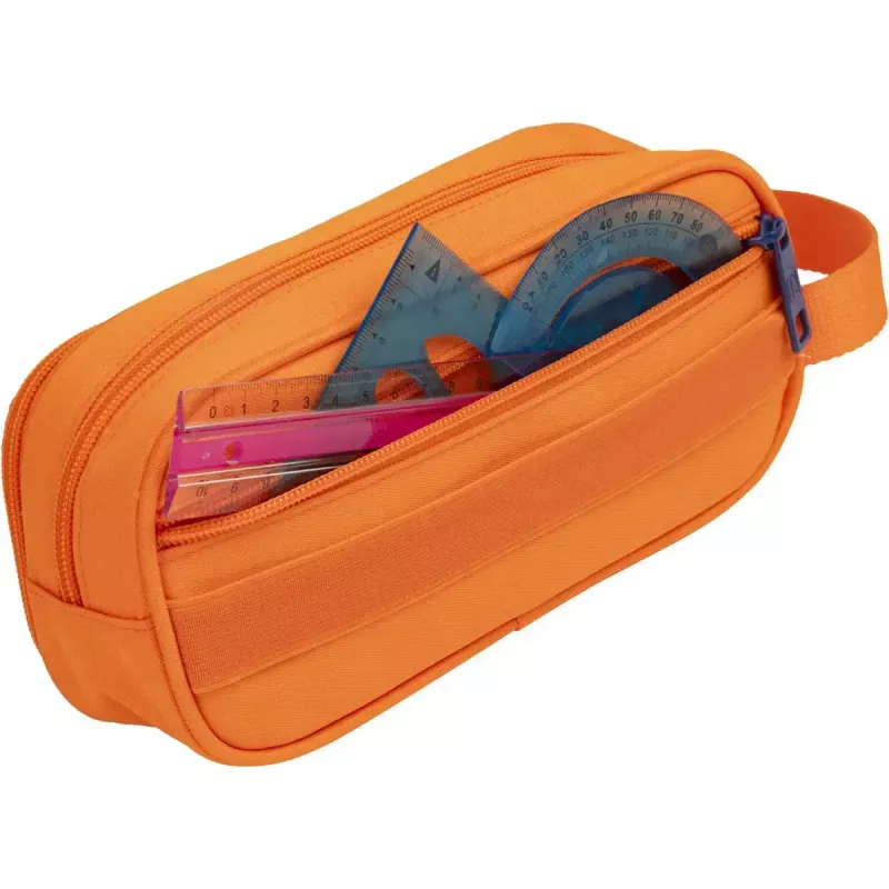 Miękki piórnik Oxford 400183506 Pomarańczowy 220x70x90 mm