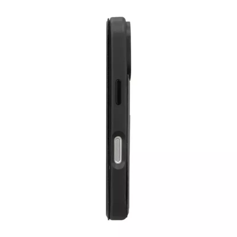 Etui z klapką LAUT MAGFOLIO do iPhone 17 16 cm Czarny