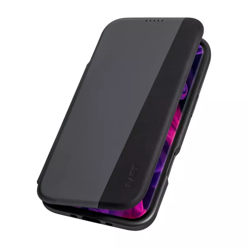 Etui z klapką LAUT MAGFOLIO do iPhone 17 16 cm Czarny