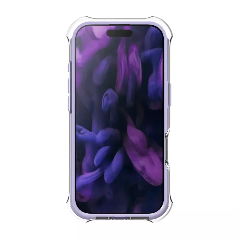 Cover LAUT AERO PROTECT iPhone 17 16 cm Purpurowy Transparentny
