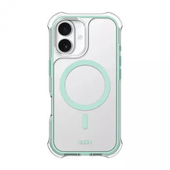 LAUT AERO PROTECT etui na telefon komórkowy Miętowy Przezroczysty dla iPhone 17