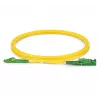 Kabel światłowodowy krosowy EQUIP E2000/APC do LC/APC 20 m SM Duplex OS2 Żółty