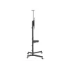 Wózek pod telewizor EQUIP 37 cali–70 cali Economy do ekranów 37–70 cali, udźwig 70 kg, VESA 100x100–600x400, wysokość 1337–1430 mm, pochylenie -10°–5°, czarny