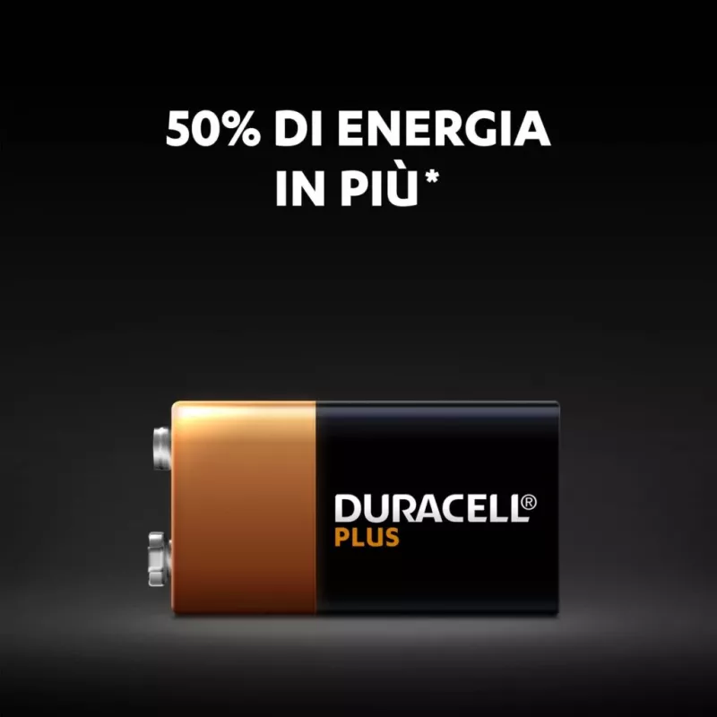 Duracell Plus bateria jednorazowa 9V alkaliczna