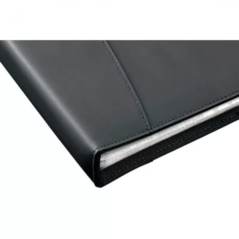 Rexel Soft Touch Smooth A4 książka prezentacyjna 36 Pocket Czarny, Czarny, Polipropylen (PP), 36 kieszeni, A4, 648.5 g, 237 mm