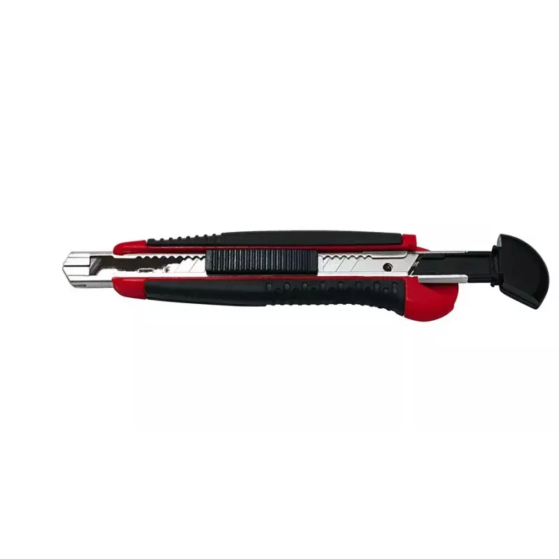 Nóż z odłamywanym ostrzem Wedo 78 409 czarno-czerwony