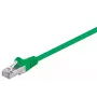 Kabel sieciowy Goobay 95536 1,5 m Cat5e F/UTP, zielony