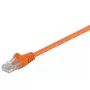 Kabel sieciowy Goobay 95560 1,5 m Cat5e U/UTP pomarańczowy