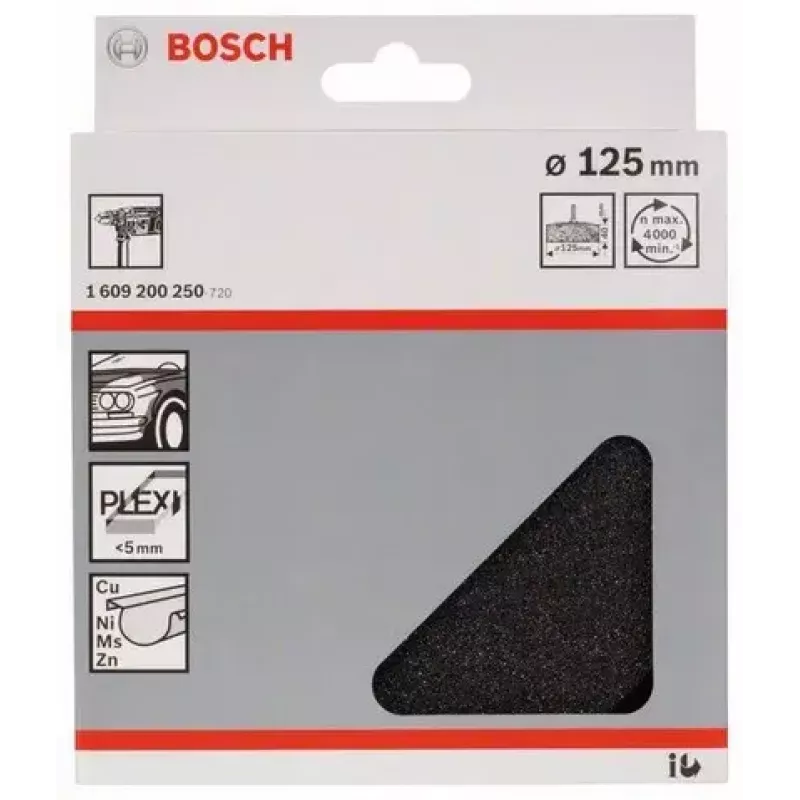 Bosch 1 609 200 250 przybory do polerowania do narzędzi obrotowych Tarcza polerska