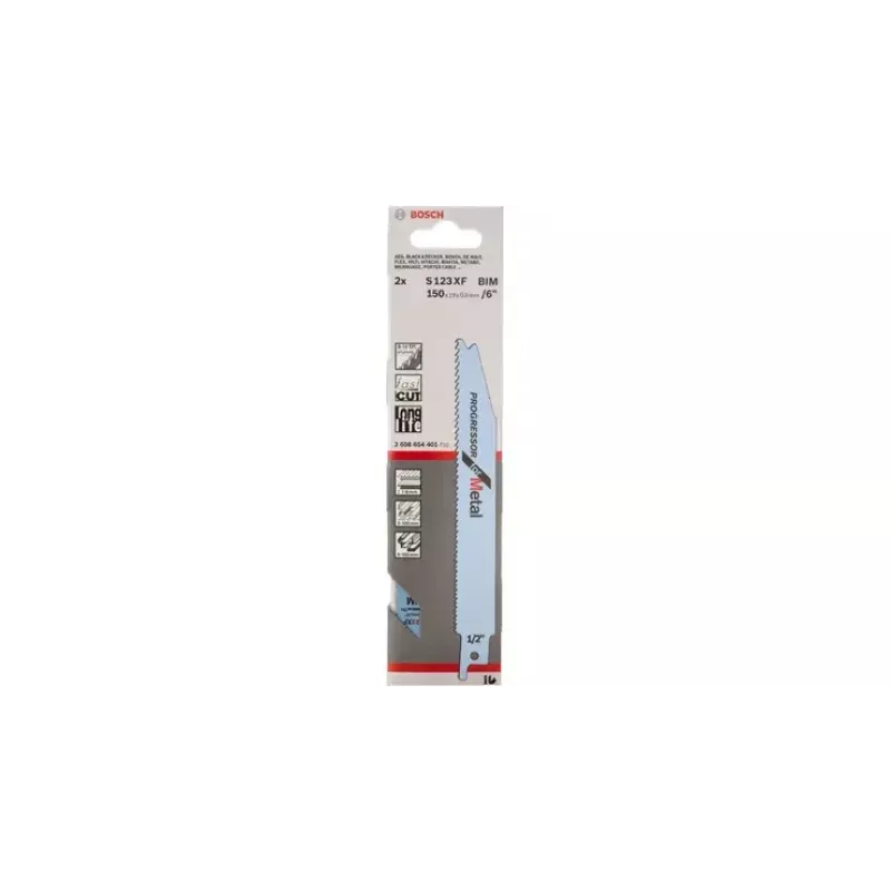 Bosch S 123 XF Progressor for Metal brzeszczoty do pił szablastych