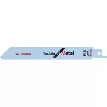 Brzytwa do piły szablastej Bosch S 922 AF Flexible for Metal Bimetal, rozstaw zębów 1 mm