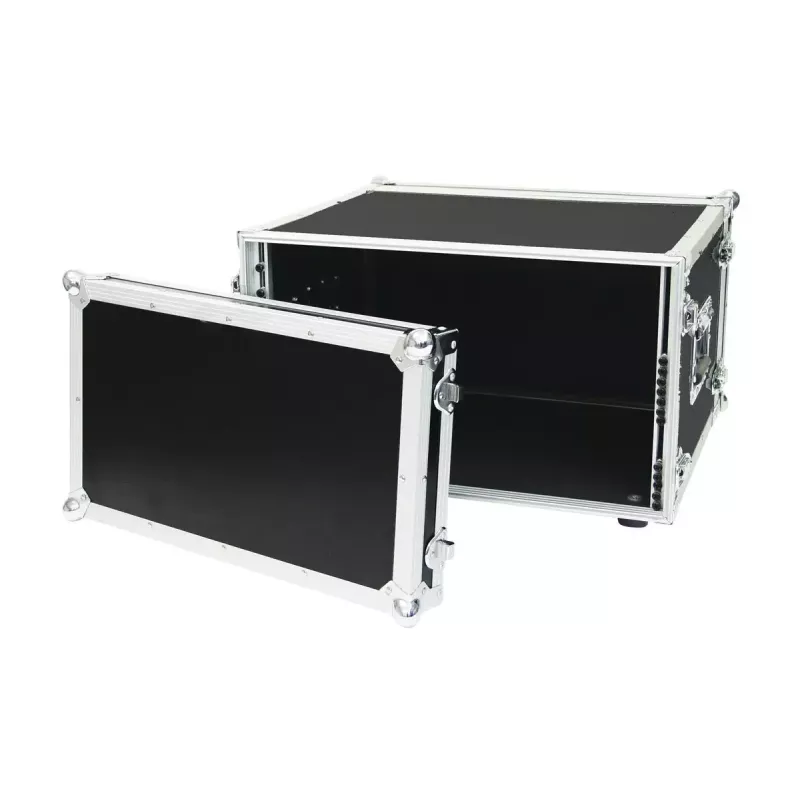 Flight case Roadinger 30107217 sklejka czarny srebrny 5,4 kg