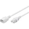 Kabel zasilający Goobay 97584 2m C14 C13 sprzęgacz