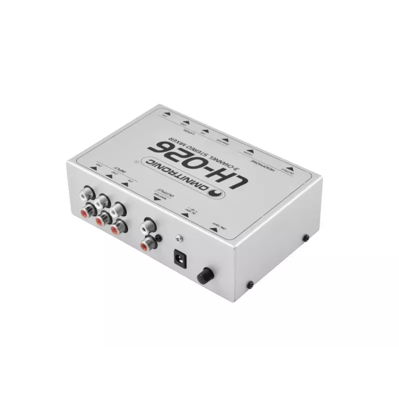 Mikser audio Omnitronic 10355026 3-kanałowy 20 - 20000 Hz biały