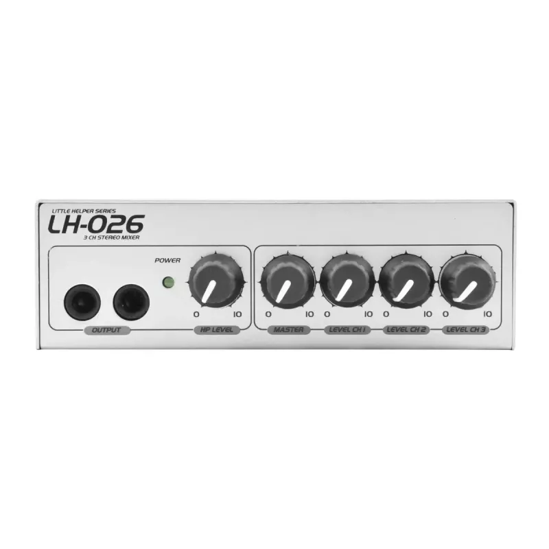 Mikser audio Omnitronic 10355026 3-kanałowy 20 - 20000 Hz biały