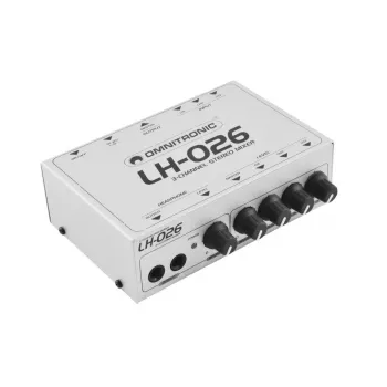 Mikser audio Omnitronic 10355026 3-kanałowy 20 - 20000 Hz biały
