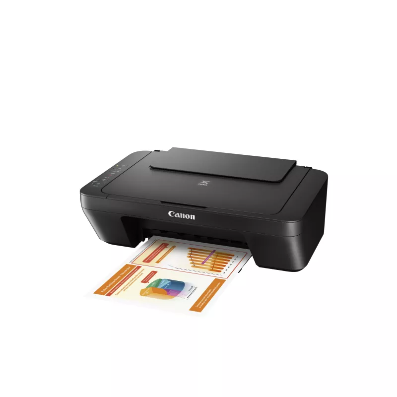 Wielofunkcyjna drukarka atramentowa Canon PIXMA MG2555S — A4, 4800 x 600 dpi, skaner 600 x 1200 dpi, USB, Czarna