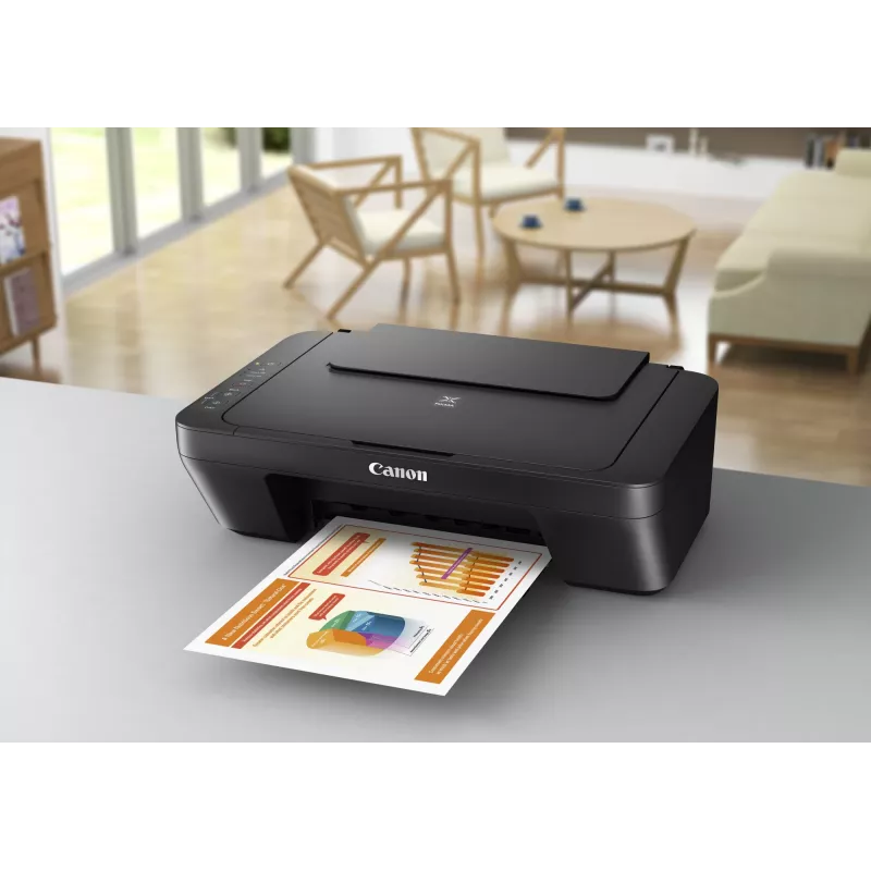 Wielofunkcyjna drukarka atramentowa Canon PIXMA MG2555S — A4, 4800 x 600 dpi, skaner 600 x 1200 dpi, USB, Czarna
