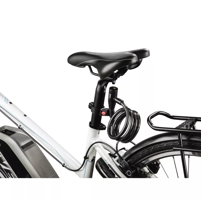 Hama 00178110 zapięcie rowerowe Czarny 1200 mm Zapięcie linkowe