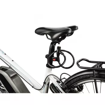 Hama 00178109 zapięcie rowerowe Czarny 650 mm Linka